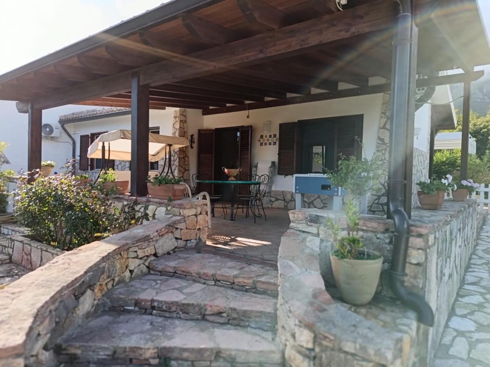 Villa Hibiscus Castellammare del Golfo Exterior foto