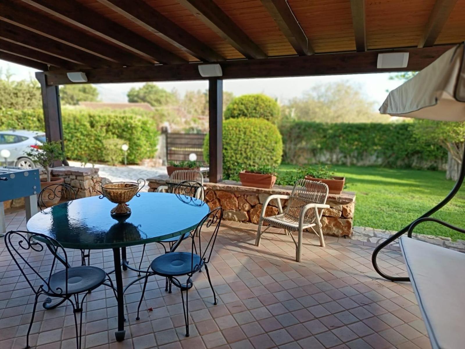 Villa Hibiscus Castellammare del Golfo Exterior foto